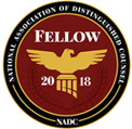 National association of distinguished counsel | fellow 2018