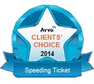 Avvo Clients' Choice 2014 | Speeding Ticket